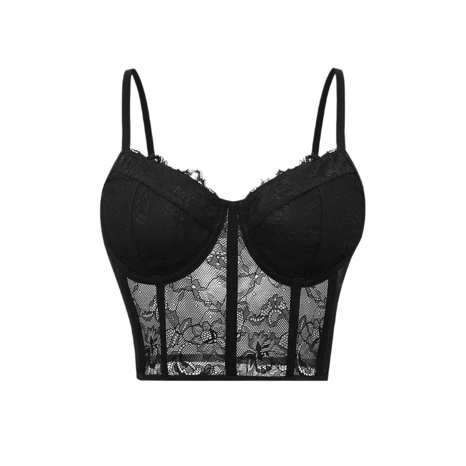Sujetador semitransparente neg - Sheer Mesh Bra reseña y precio