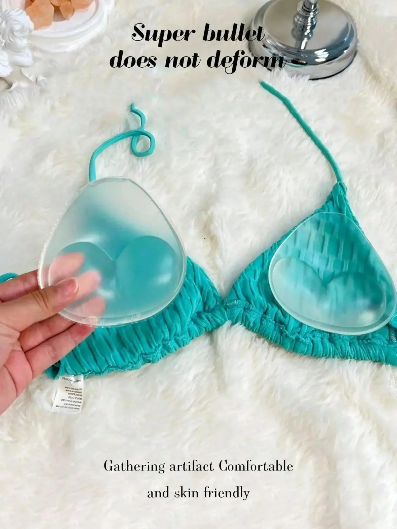 1 par de insertos de silicona  - Push Up Bra Silicone reseña y precio